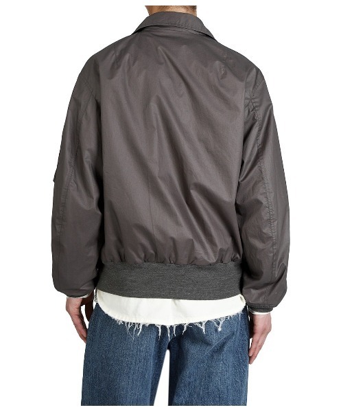 PORT BY ARK（ポートバイアーク）の「PORT BY ARK / ポートバイアーク：Aviator Jacket：PO19-BL01[COR]（ブルゾン・メンズ・ブラック・2/1）」の17枚目の写真