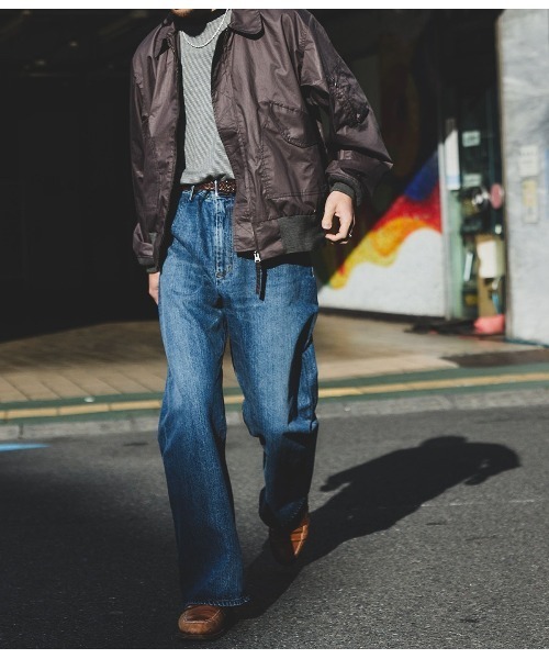 PORT BY ARK（ポートバイアーク）の「PORT BY ARK / ポートバイアーク：Aviator Jacket：PO19-BL01[COR]（ブルゾン・メンズ・ブラック・2/1）」の19枚目の写真