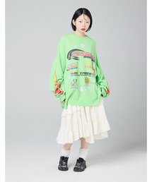 Little sunny bite（リトルサニーバイト）の「【8】【it】【Little Sunny Bite】sponsor thermal long tee（Tシャツ/カットソー）」