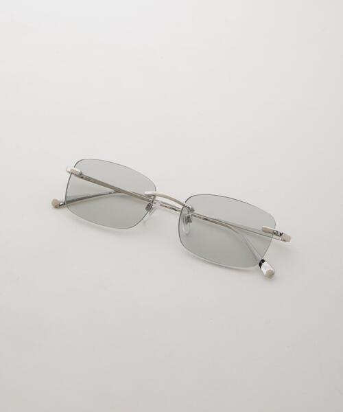 NOEYEDIA(ノーアイディア)の「noeyedia/リムレススクエアグラス(サングラス・レディース・シルバー/ゴールド/その他1・FREE)」の4枚目の写真