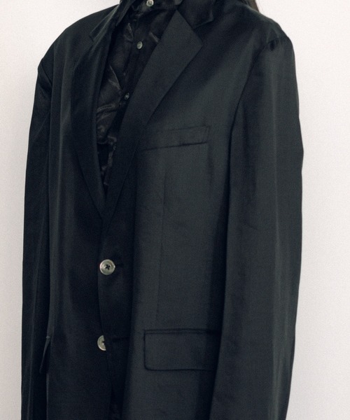 KEISUKEYOSHIDA(ケイスケヨシダ)の「Notched Lapel Jacket(テーラードジャケット・レディース・ネイビー/ブラック・M/L)」の7枚目の写真