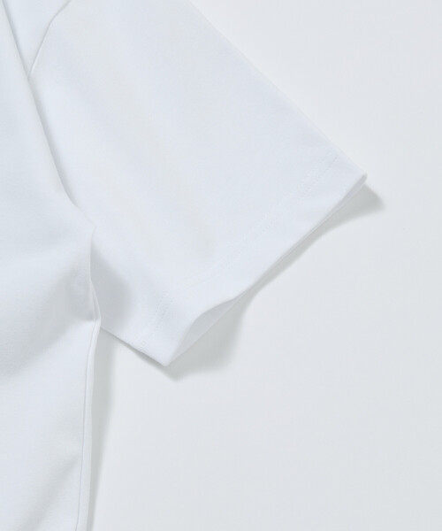 FREAK'S STORE(フリークスストア)の「限定展開 THOUSAND MILE×FREAK'S STORE サウザンドマイル 別注 ワンポイント刺繍 クルーネック Tシャツ 抗菌防臭 吸水速乾(Tシャツ/カットソー・メンズ・ホワイト/グリーン/アッシュグレー/ブラック・SMALL/MEDIUM/LARGE)」の8枚目の写真