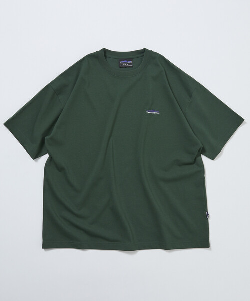 FREAK'S STORE(フリークスストア)の「限定展開 THOUSAND MILE×FREAK'S STORE サウザンドマイル 別注 ワンポイント刺繍 クルーネック Tシャツ 抗菌防臭 吸水速乾(Tシャツ/カットソー・メンズ・ホワイト/グリーン/アッシュグレー/ブラック・SMALL/MEDIUM/LARGE)」の14枚目の写真