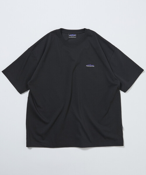 FREAK'S STORE(フリークスストア)の「限定展開 THOUSAND MILE×FREAK'S STORE サウザンドマイル 別注 ワンポイント刺繍 クルーネック Tシャツ 抗菌防臭 吸水速乾(Tシャツ/カットソー・メンズ・ホワイト/グリーン/アッシュグレー/ブラック・SMALL/MEDIUM/LARGE)」の16枚目の写真