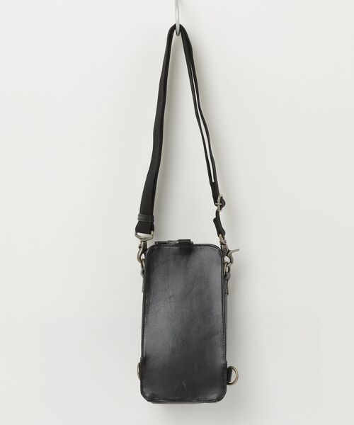 AVIREX(アヴィレックス)の「BULTO MINI SHOULDER BAG/ブルト ミニショルダーバッグ/AVX5610(ショルダーバッグ・レディース・ブラウン系その他3/ブラック・F)」の3枚目の写真