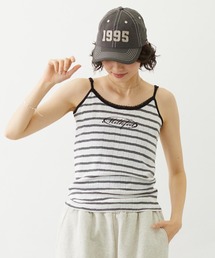 MILKFED. | OVAL LOGO LACE CAMISOLE(キャミソール)