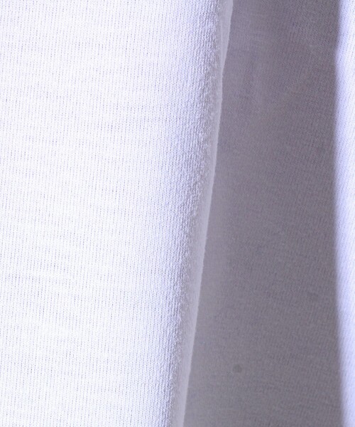 GLOSTER(グロスター)の「【MARUDE COTTON】ロープ刺繍T ロングスリーブ(Tシャツ/カットソー・メンズ・ダークネイビー/ホワイト/パープル/ブラック・S/M/L)」の11枚目の写真