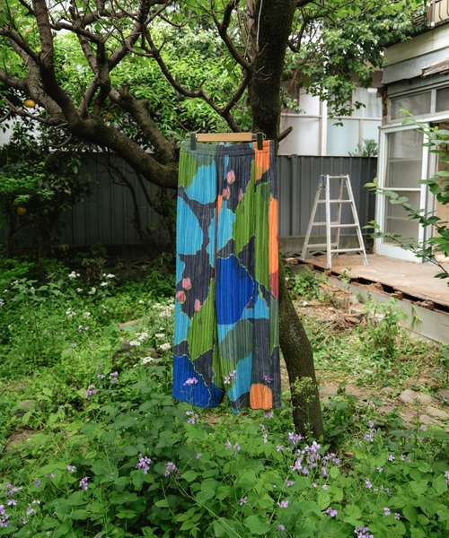 PAMM（パム）の「紙絵花のプリーツパンツ（その他パンツ・レディース・その他・フリー）」の2枚目の写真