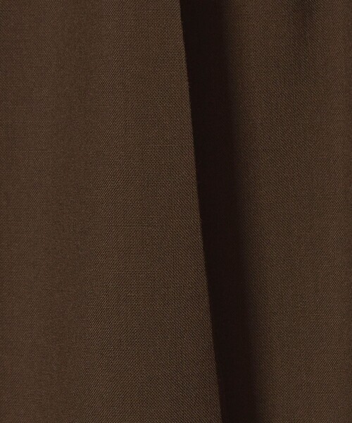 6（ロク）の「＜6(ROKU)＞トロピカルクロス カーブ パンツ（その他パンツ・レディース・ダークブラウン/ネイビー・36/32/34/38）」の8枚目の写真