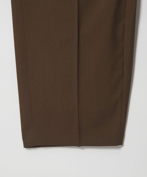 6（ロク）の「＜6(ROKU)＞トロピカルクロス カーブ パンツ（その他パンツ・レディース・ダークブラウン/ネイビー・36/32/34/38）」の10枚目の写真