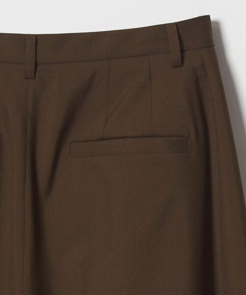 6（ロク）の「＜6(ROKU)＞トロピカルクロス カーブ パンツ（その他パンツ・レディース・ダークブラウン/ネイビー・36/32/34/38）」の11枚目の写真