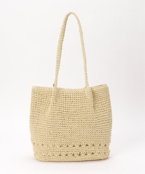 LBC（エルビーシー）の「雑材タッセル付きトートバッグ（ショルダーバッグ・レディース・ブラウン/グリーン/ベージュ・FREE）」の14枚目の写真