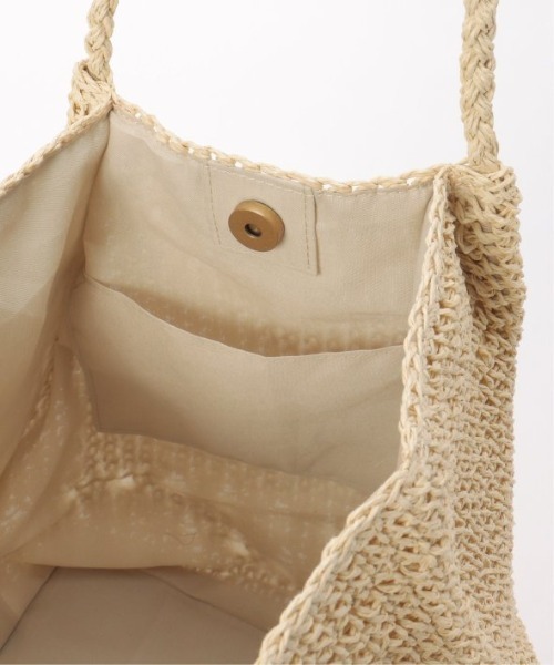 LBC（エルビーシー）の「雑材タッセル付きトートバッグ（ショルダーバッグ・レディース・ブラウン/グリーン/ベージュ・FREE）」の16枚目の写真