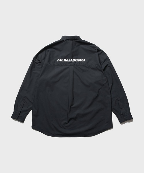 F.C.Real Bristol(エフシーレアルブリストル)の「【F.C.Real Bristol/エフシーレアルブリストル】AUTHENTIC FLY FRONT L/S SHIRT(シャツ/ブラウス・メンズ・ブラック/ホワイト・M/L)」の4枚目の写真