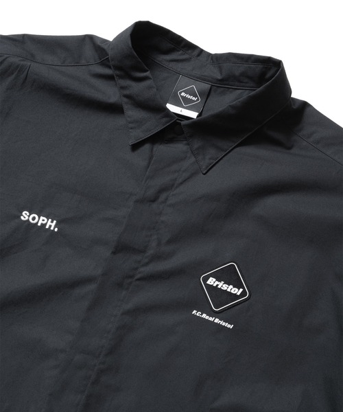 F.C.Real Bristol(エフシーレアルブリストル)の「【F.C.Real Bristol/エフシーレアルブリストル】AUTHENTIC FLY FRONT L/S SHIRT(シャツ/ブラウス・メンズ・ブラック/ホワイト・M/L)」の5枚目の写真