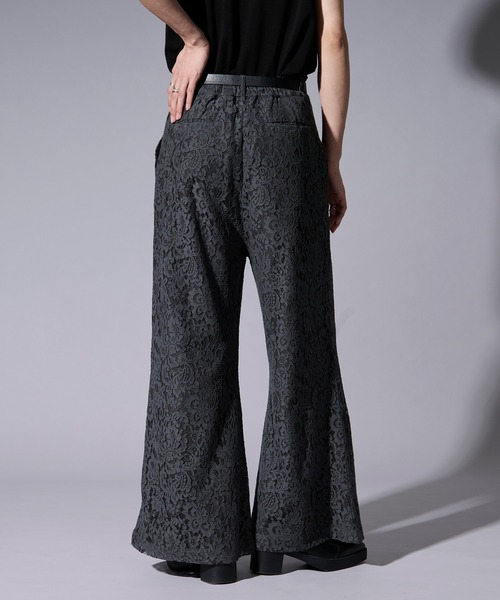 Ellno Loset(エルノロゼット)の「コードレースワイドフレアパンツ/SETUP対応(その他パンツ・メンズ・ブルー/ブラック/チャコール・MEDIUM/LARGE/X-SMALL/SMALL)」の19枚目の写真