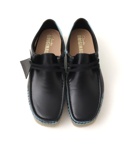 Clarks(クラークス)の「Clarks Wallabee / クラークス ワラビー(ブーツ・メンズ・ブラック・26.0cm/25.5cm/28.5cm/28.0cm/27.5cm/27.0cm/26.5cm/25.0cm)」の2枚目の写真
