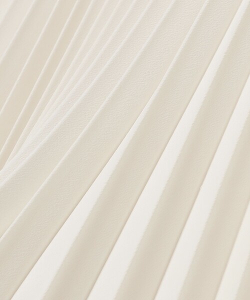 Demi-Luxe BEAMS（デミルクス ビームス）の「プリーツ ノースリーブ プルオーバー（シャツ/ブラウス・レディース・ネイビー/オフホワイト・ONE SIZE）」の11枚目の写真