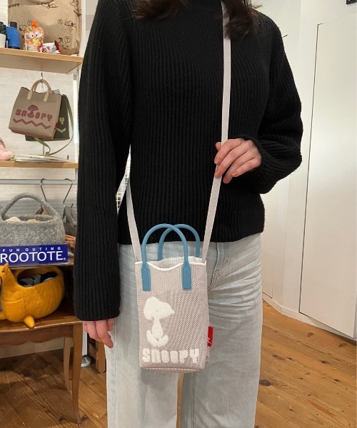 ROOTOTE(ルートート)の「IP.BRシリコンハンドルPeanuts9E(トートバッグ・レディース・グレー・FREE)」の11枚目の写真