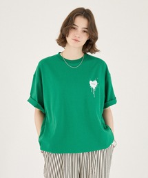 26SS HEART LOGO DRAW CODE T-SHIRT / ハートロゴドローコードTシャツ