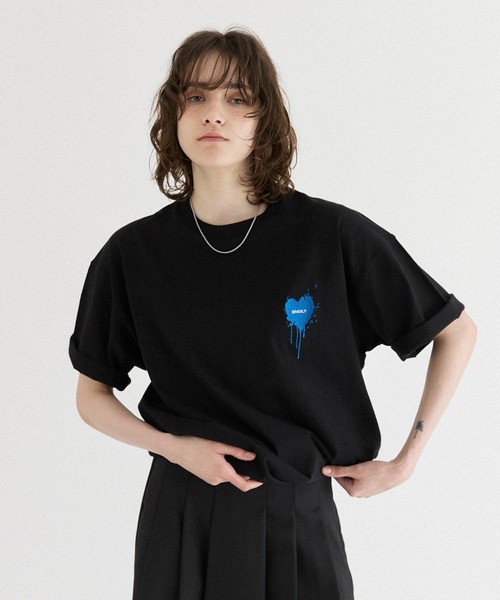 26SS HEART LOGO DRAW CODE T-SHIRT / ハートロゴドローコードTシャツ