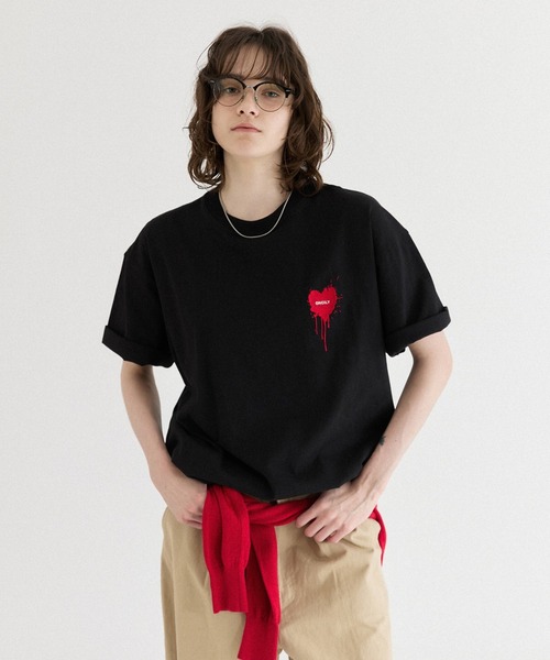 26SS HEART LOGO DRAW CODE T-SHIRT / ハートロゴドローコードTシャツ