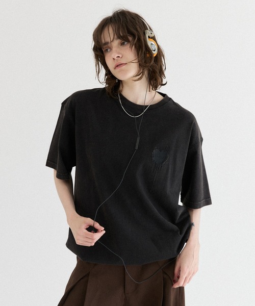 26SS HEART LOGO DRAW CODE T-SHIRT / ハートロゴドローコードTシャツ