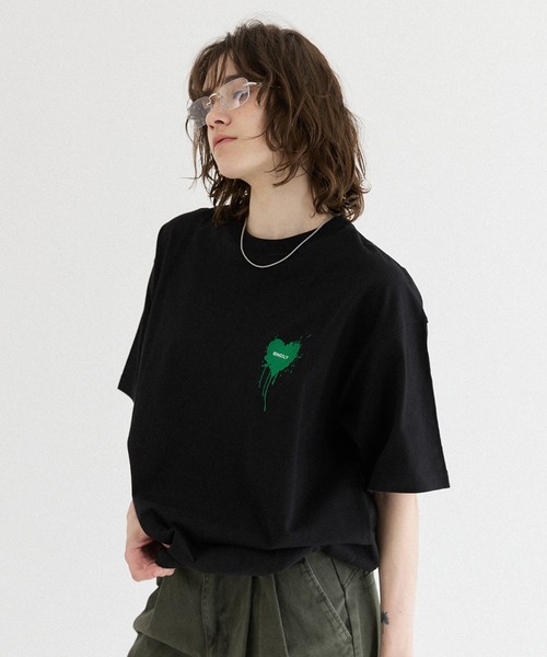 26SS HEART LOGO DRAW CODE T-SHIRT / ハートロゴドローコードTシャツ