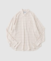 PULP/417EDIFICE | HOPE / ホープ ROOM SHIRT AIRY VANILLA CHECK(シャツ/ブラウス)