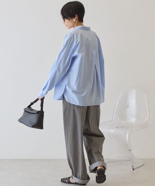 AMERICAN HOLIC(アメリカンホリック)の「パンチングシャツ(シャツ/ブラウス・レディース・サックスブルー/ブラック/オフホワイト・L/M)」の11枚目の写真