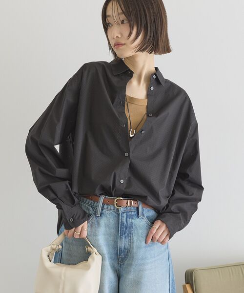 AMERICAN HOLIC(アメリカンホリック)の「パンチングシャツ(シャツ/ブラウス・レディース・サックスブルー/ブラック/オフホワイト・L/M)」の18枚目の写真
