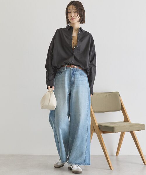 AMERICAN HOLIC(アメリカンホリック)の「パンチングシャツ(シャツ/ブラウス・レディース・サックスブルー/ブラック/オフホワイト・L/M)」の22枚目の写真