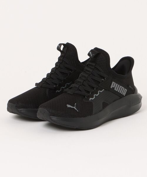 PUMA(プーマ)の「PUMA プーマ SOFTRIDE ENZO 5 EASE IN レディーススニーカー(ソフトライドエンゾ5イーズイン)(スニーカー・レディース・ブラック×ホワイト/ホワイト/ブラック×グレー・22.5cm/23.0cm/23.5cm/24.0cm/24.5cm/25.0cm)」の3枚目の写真