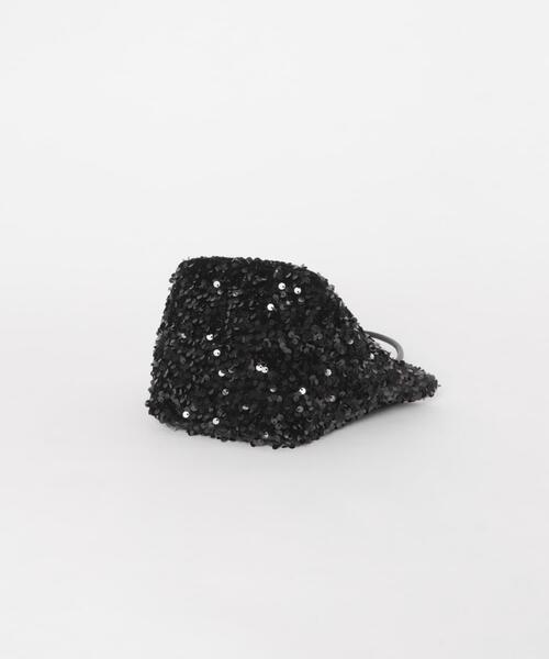 URBAN RESEARCH ROSSO WOMEN（アーバンリサーチ　ロッソ）の「2WAY spangle bag（ハンドバッグ・レディース・ブラック・-）」の4枚目の写真
