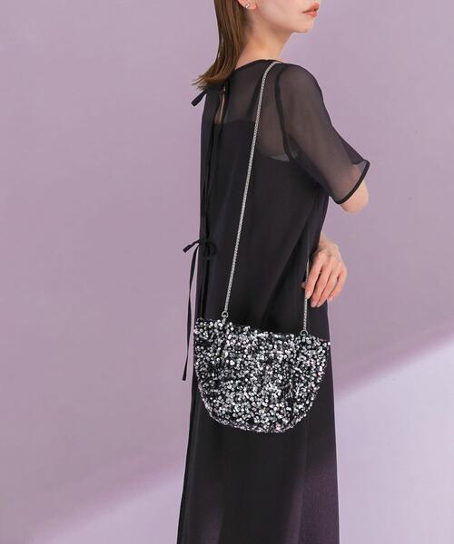 URBAN RESEARCH ROSSO WOMEN(アーバンリサーチ ロッソ)の「2WAY spangle bag(ハンドバッグ・レディース・ブラック・-)」の7枚目の写真