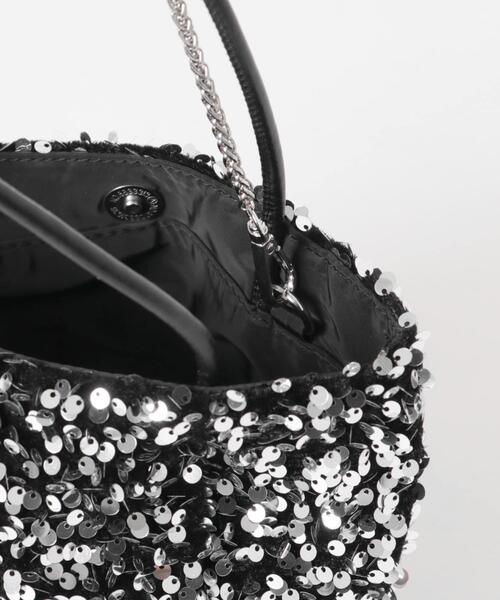 URBAN RESEARCH ROSSO WOMEN(アーバンリサーチ ロッソ)の「2WAY spangle bag(ハンドバッグ・レディース・ブラック・-)」の9枚目の写真