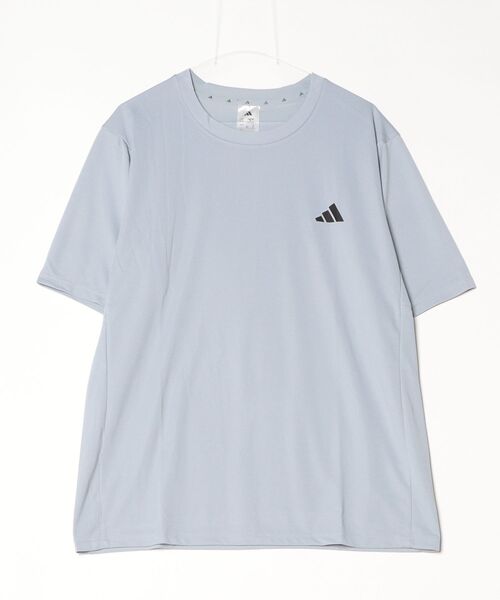 adidas(アディダス)の「アディダス adidas ワークアウト エッセンシャルズ ベース 半袖Tシャツ(Tシャツ/カットソー・メンズ・ライトグレー/ホワイト/ブラック/ダークブルー・LL/L/M/S/3L)」の7枚目の写真
