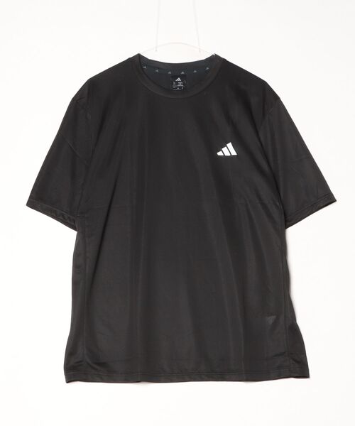 adidas(アディダス)の「アディダス adidas ワークアウト エッセンシャルズ ベース 半袖Tシャツ(Tシャツ/カットソー・メンズ・ライトグレー/ホワイト/ブラック/ダークブルー・LL/L/M/S/3L)」の6枚目の写真