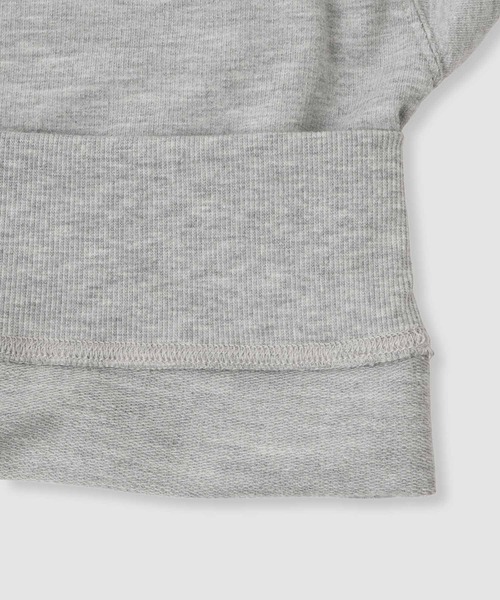 Mac-House（マックハウス）の「Idnes　ミニ裏毛 フロントプリント 5分袖Tシャツ（Tシャツ/カットソー・レディース・グレー/サックスブルー/ブラウン・FREE）」の5枚目の写真