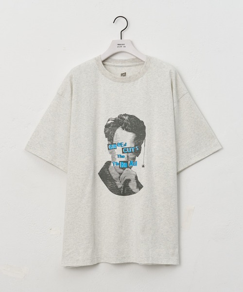 COLONY 2139(コロニートゥーワンスリーナイン)の「ConVenir/GENIUS プリントTEE(Tシャツ/カットソー・メンズ・グレー系その他2/ホワイト系その他/グレー系その他3/ブラック系その他3/ブラック系その他/ホワイト系その他2/ホワイト系その他3/グレー系その他/ブラック系その他2・LARGE/MEDIUM)」の1枚目の写真