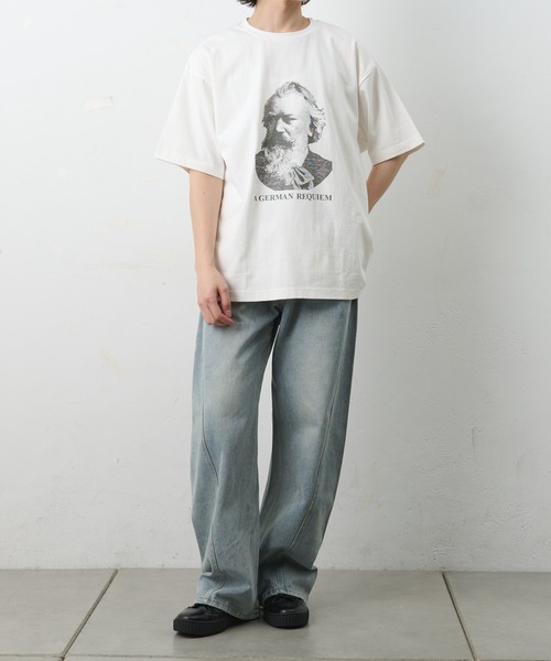 COLONY 2139(コロニートゥーワンスリーナイン)の「ConVenir/GENIUS プリントTEE(Tシャツ/カットソー・メンズ・グレー系その他2/ホワイト系その他/グレー系その他3/ブラック系その他3/ブラック系その他/ホワイト系その他2/ホワイト系その他3/グレー系その他/ブラック系その他2・LARGE/MEDIUM)」の14枚目の写真