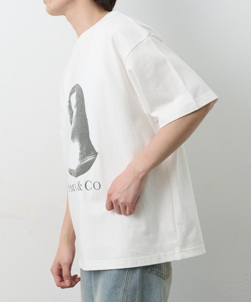 COLONY 2139(コロニートゥーワンスリーナイン)の「ConVenir/GENIUS プリントTEE(Tシャツ/カットソー・メンズ・グレー系その他2/ホワイト系その他/グレー系その他3/ブラック系その他3/ブラック系その他/ホワイト系その他2/ホワイト系その他3/グレー系その他/ブラック系その他2・LARGE/MEDIUM)」の19枚目の写真