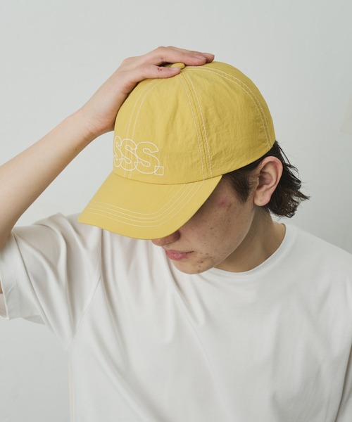 COLONY 2139（コロニートゥーワンスリーナイン）の「撥水ナイロンキャップ（キャップ・メンズ・ネイビー/ベージュ/イエロー・FREE）」の3枚目の写真