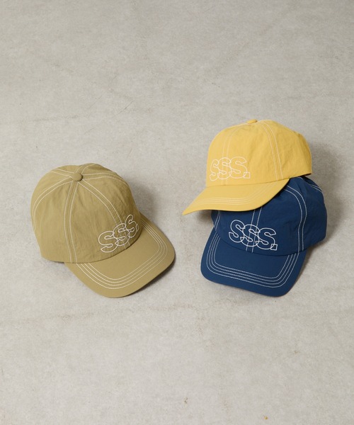 COLONY 2139（コロニートゥーワンスリーナイン）の「撥水ナイロンキャップ（キャップ・メンズ・ネイビー/ベージュ/イエロー・FREE）」の11枚目の写真