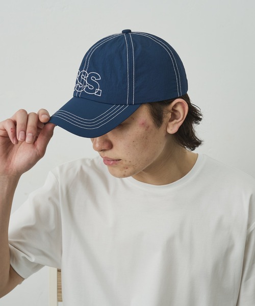 COLONY 2139（コロニートゥーワンスリーナイン）の「撥水ナイロンキャップ（キャップ・メンズ・ネイビー/ベージュ/イエロー・FREE）」の8枚目の写真