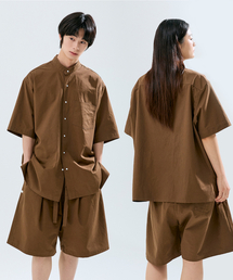 SLEEPYCAT（スリーピーキャット）の「Lazed over short sleeve cotton brown（ルームウェア/パジャマ）」