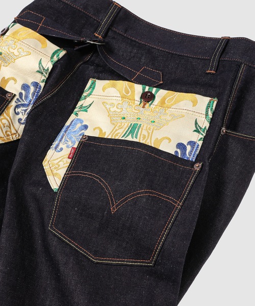 Levi's W-NAME COTTON LINEN DENIM（デニムパンツ）｜JUNYA WATANABE