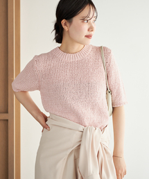 Plage（プラージュ）の「Italian yarn CO half ニット（ニット/セーター）」