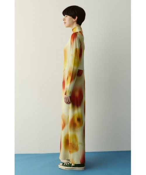 HeRIN.CYE(ヘリンドットサイ)の「Paprika pattern dress パプリカパターンドレス(ワンピース・レディース・ブルー系その他3/イエロー系その他・FREE)」の13枚目の写真