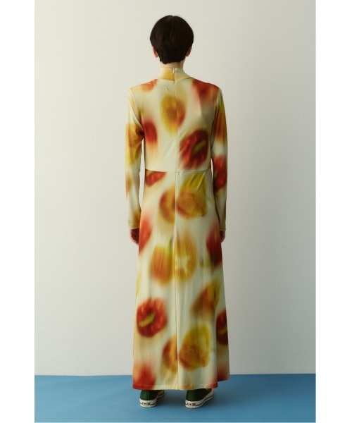 HeRIN.CYE(ヘリンドットサイ)の「Paprika pattern dress パプリカパターンドレス(ワンピース・レディース・ブルー系その他3/イエロー系その他・FREE)」の14枚目の写真
